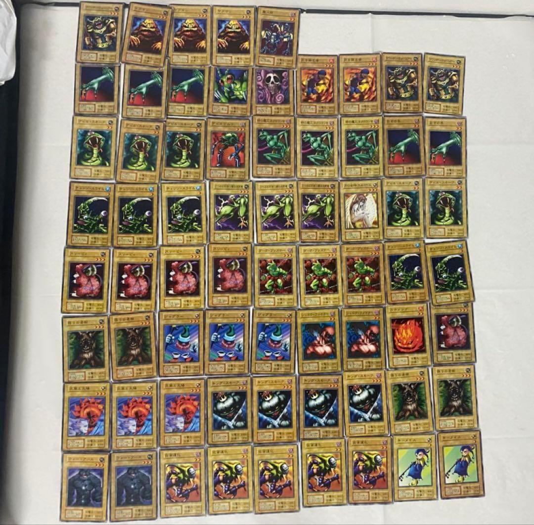 遊戯王　初期　スターターBOX 187枚3回くらいコンプリート　仕分済み