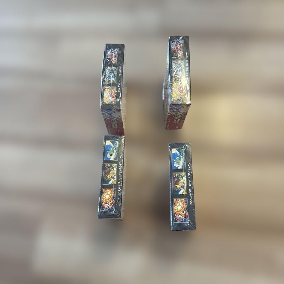 ポケモンカードゲーム メガブレイブメガシンフォニアシュリンク付き4BOX