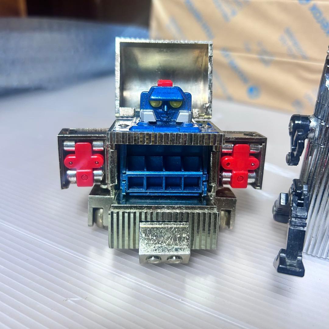 タツノコプロ メカニックライタン 変形ロボ玩具 超合金　2体 1981年