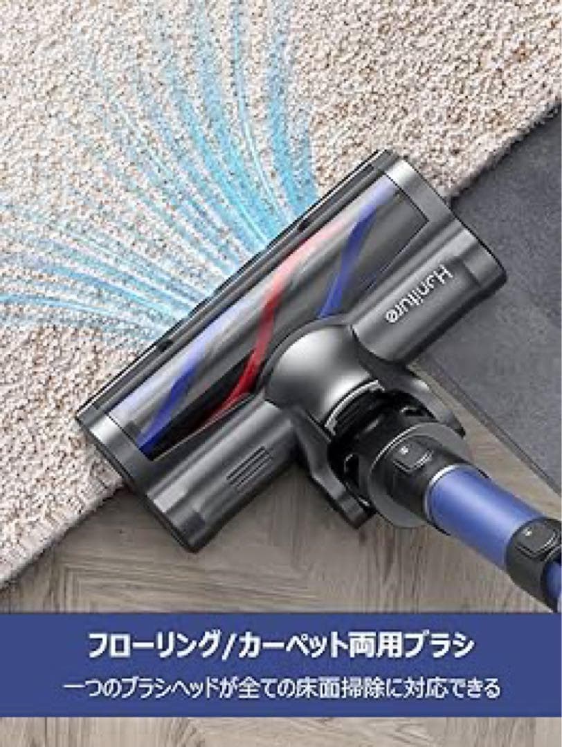 コードレス掃除機サイクロンワイヤレス ワンタッチゴミ捨て スティッククリーナー