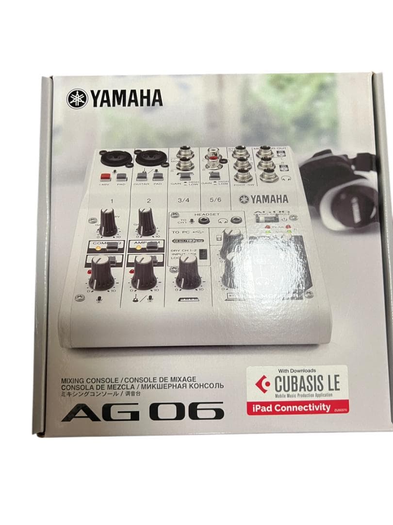 YAMAHA AG 06 ミキシングコンソール　新品未使用