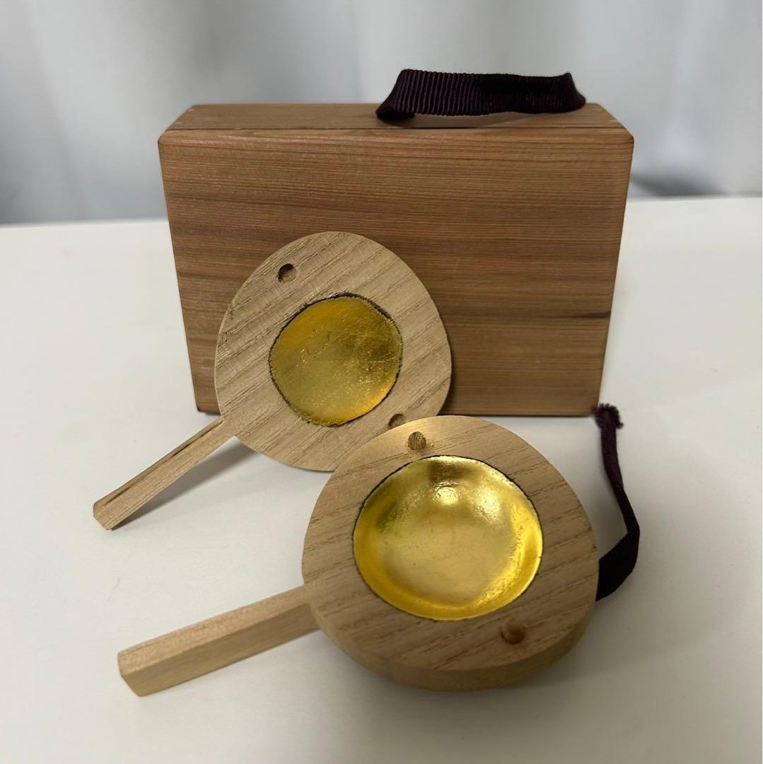 川崎鳳嶽 団扇香合 茶道具 香道具 古道具 古美術