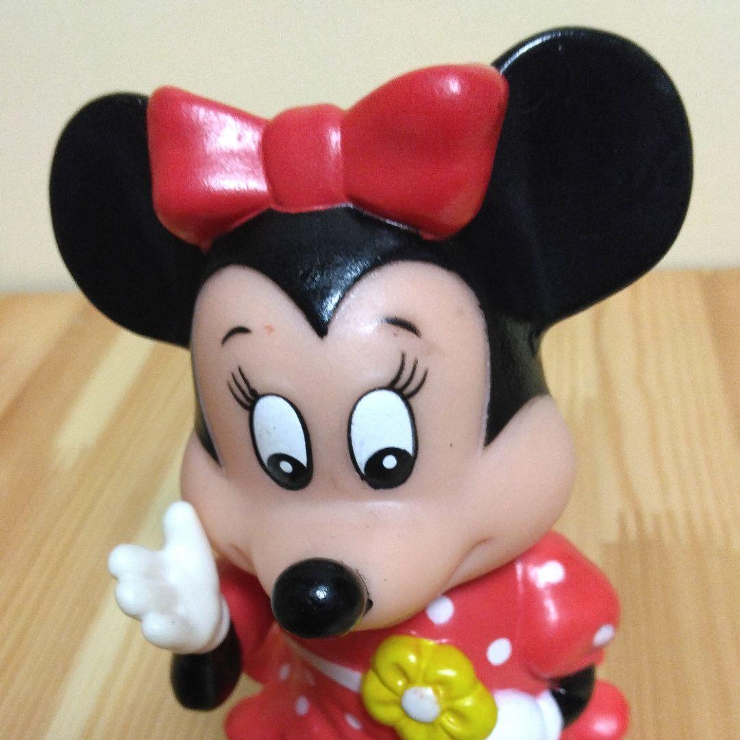 Disney ディズニー 貯金箱 ミッキー ミニー 人形 フィギュア レトロ