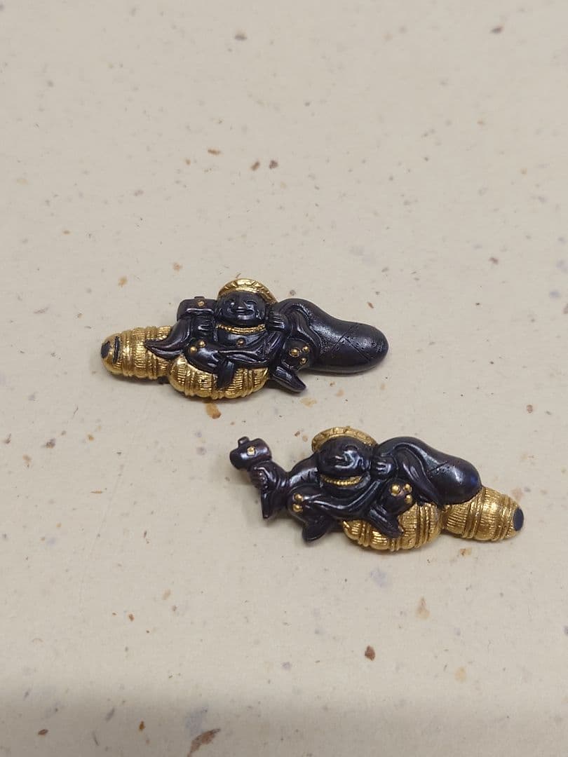 目貫、恵比寿、大黒図