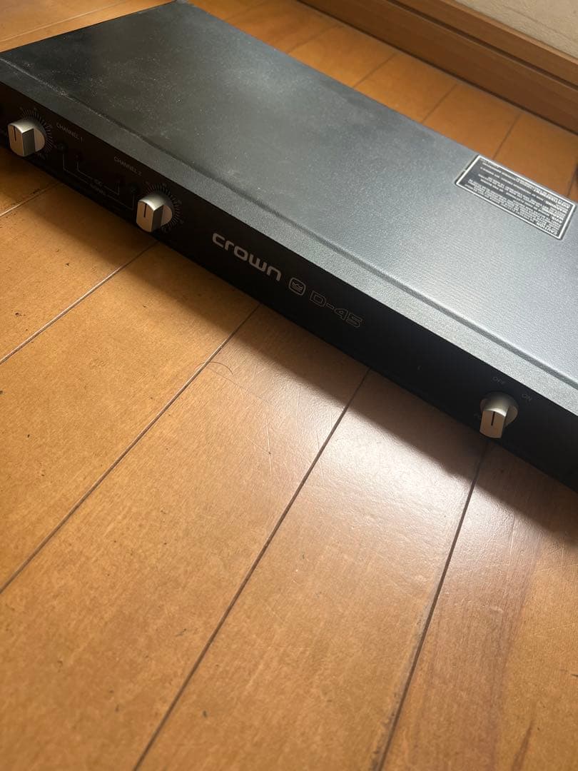 crown D-45パワーアンプ