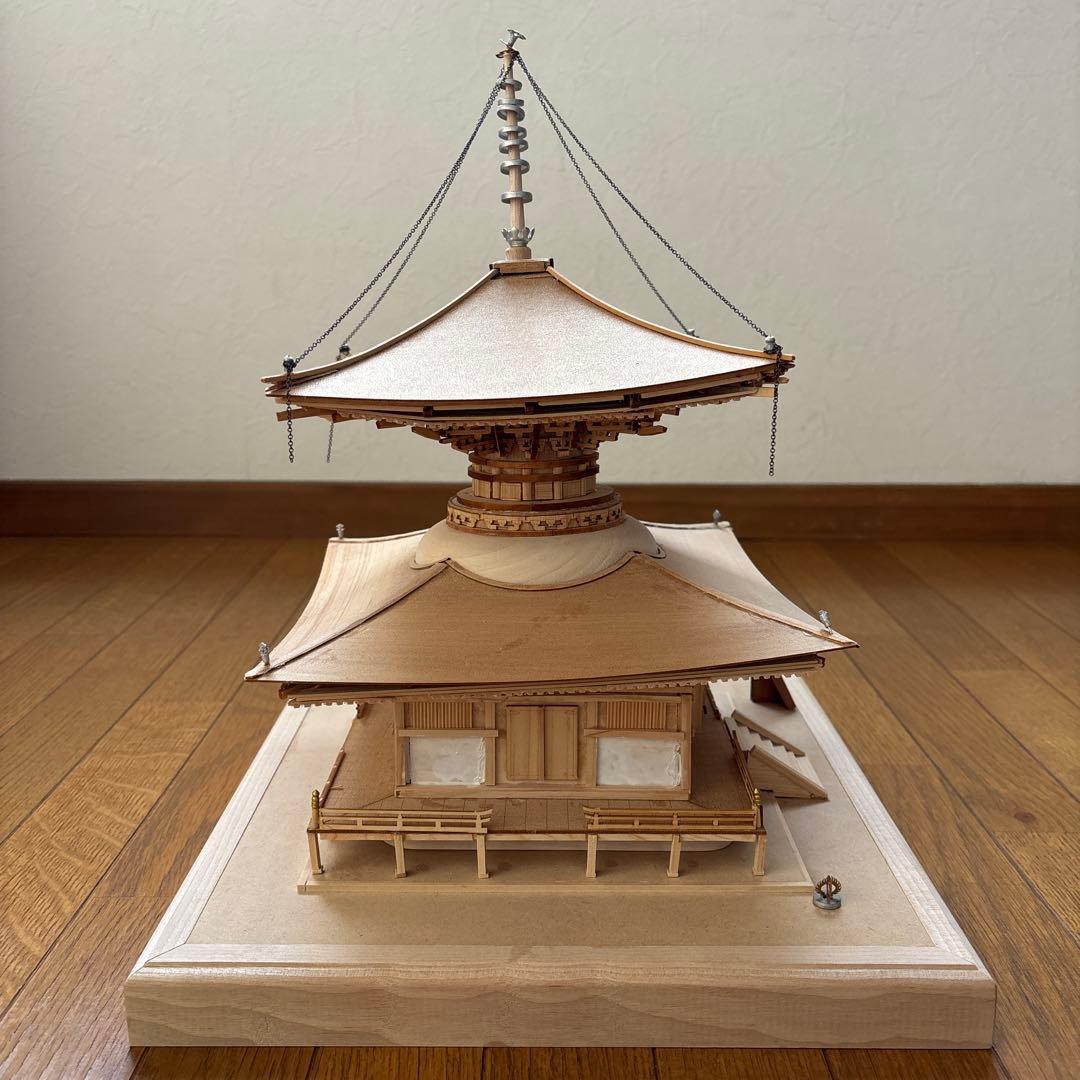 木製 石山寺　多宝塔