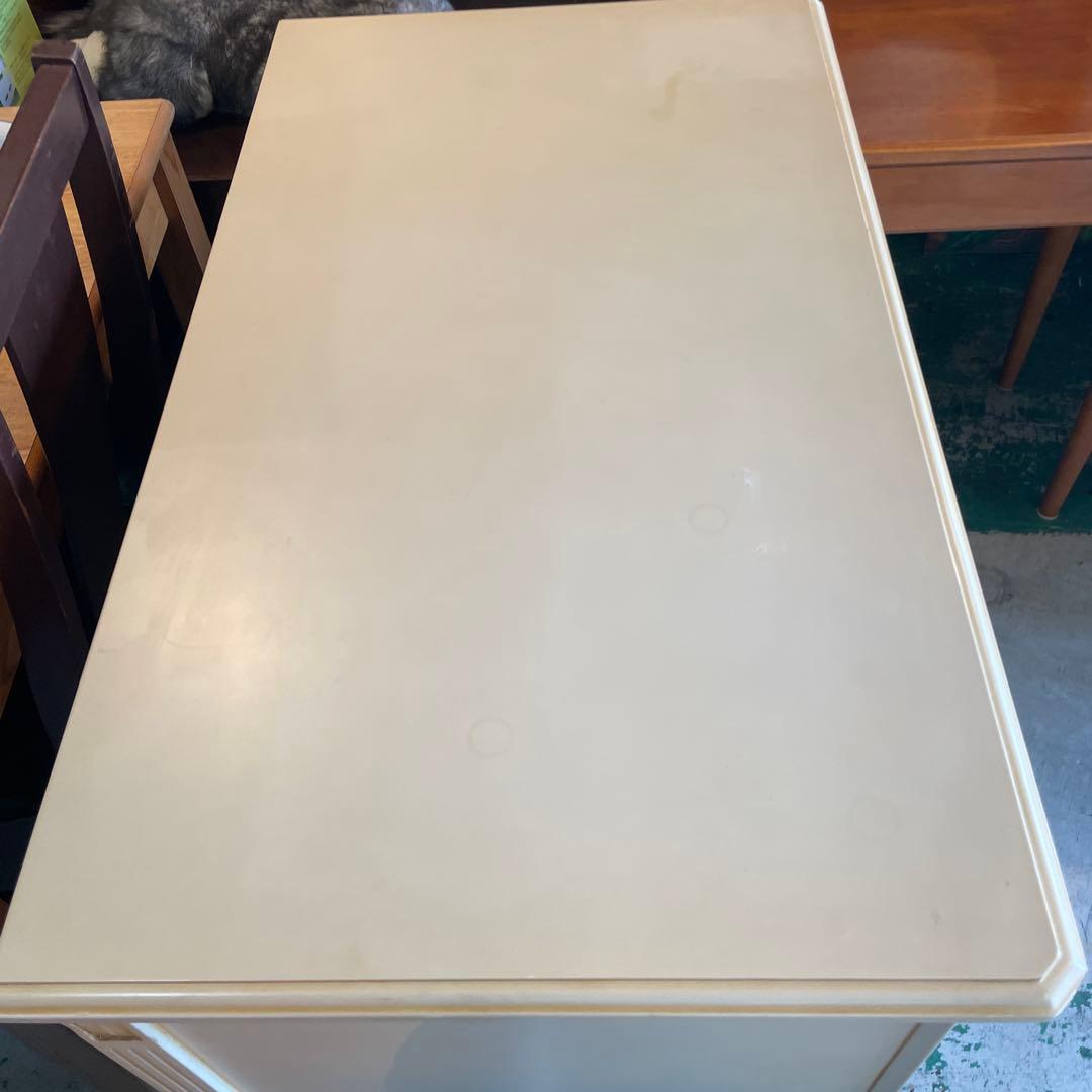 アンティーク・ロココ調・4段チェスト・シャビー・フレンチアンティーク