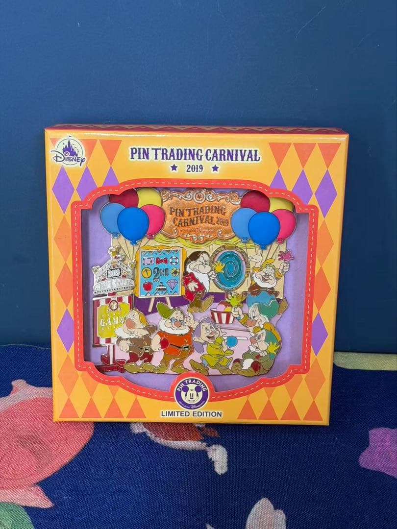 香港ディズニーランド正規品七人の小人ピンバッジ全てのディズニー限数250