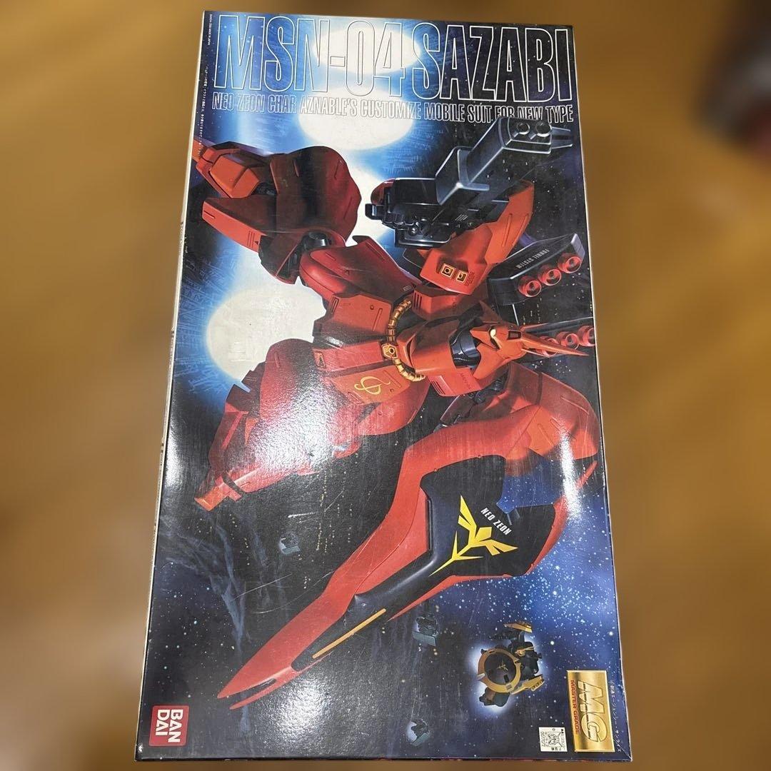 新品　BANDAI MSN-04 SAZABI ガンプラ 未組立
