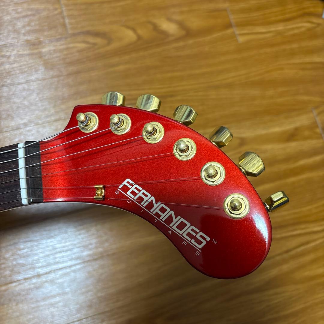美品　FERNANDES ZO-3 アンプ内蔵ミニギター ソフトケース付き