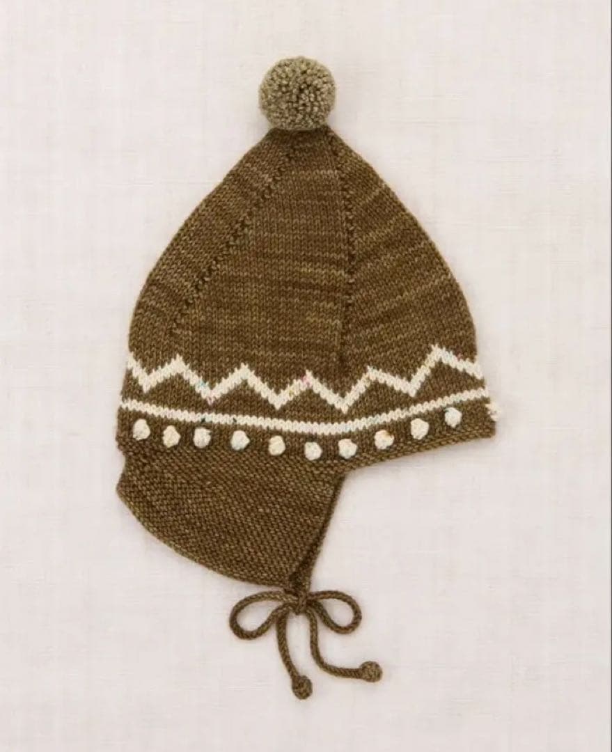 帽子 Misha & Puff Zig Zag Pointy Peak Hat