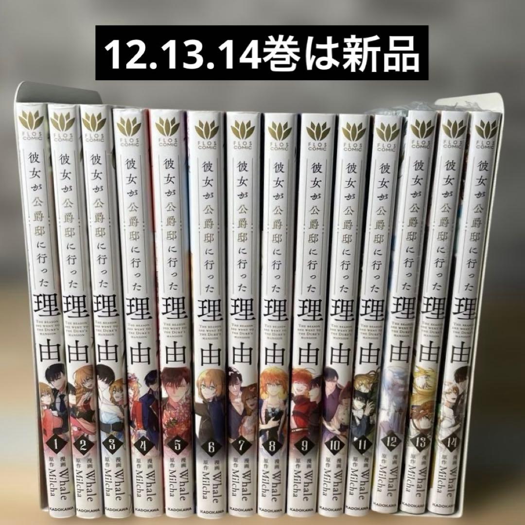 彼女が公爵邸に行った理由 全巻セット 12〜14巻新品