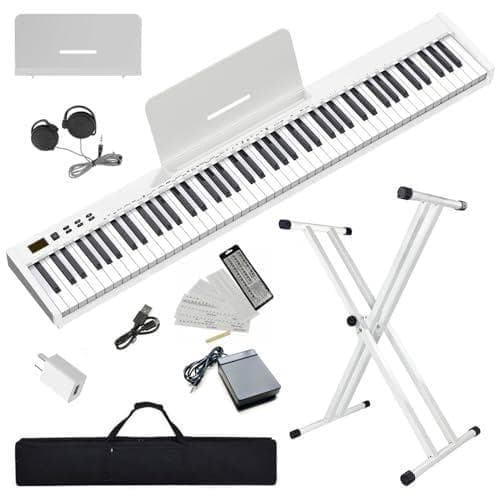 A【ピアノスタンドセット】ニコマク NikoMaku 電子ピアノ 88鍵盤 SW
