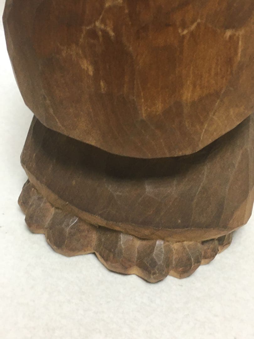 アイヌ民芸品 木彫り 阿寒湖 コロポックル