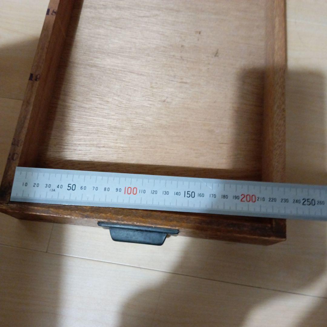 アンティーク　木製5段引き出しA4可