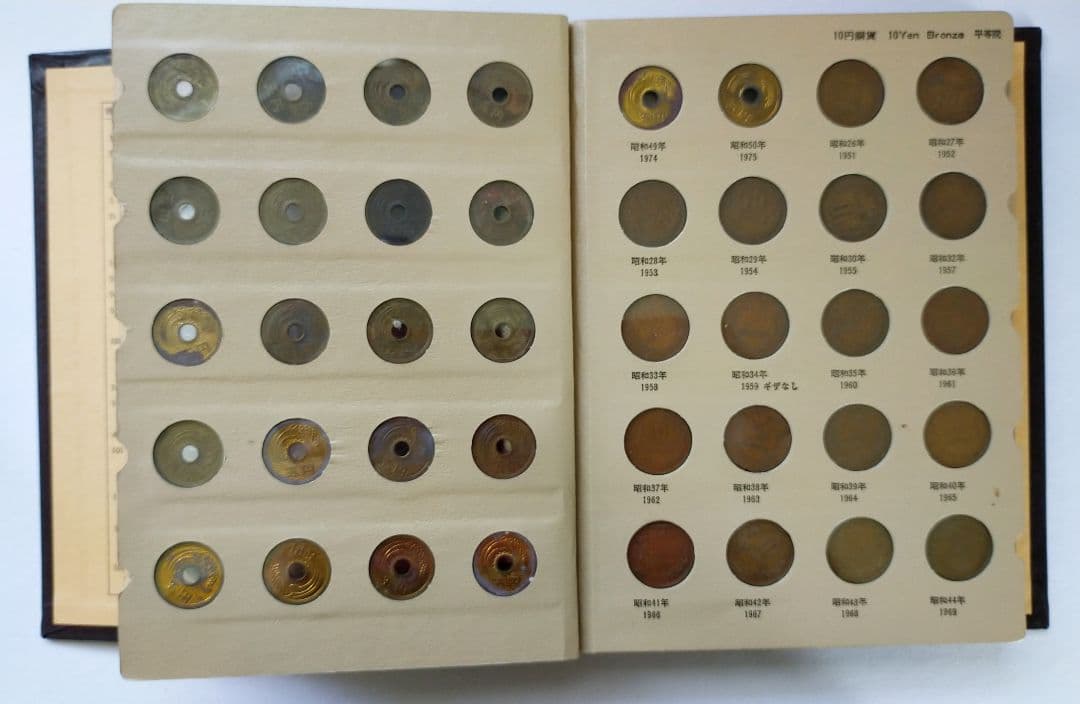 現行貨幣年号別アルバム　完全版　コンプリート　抜け無し