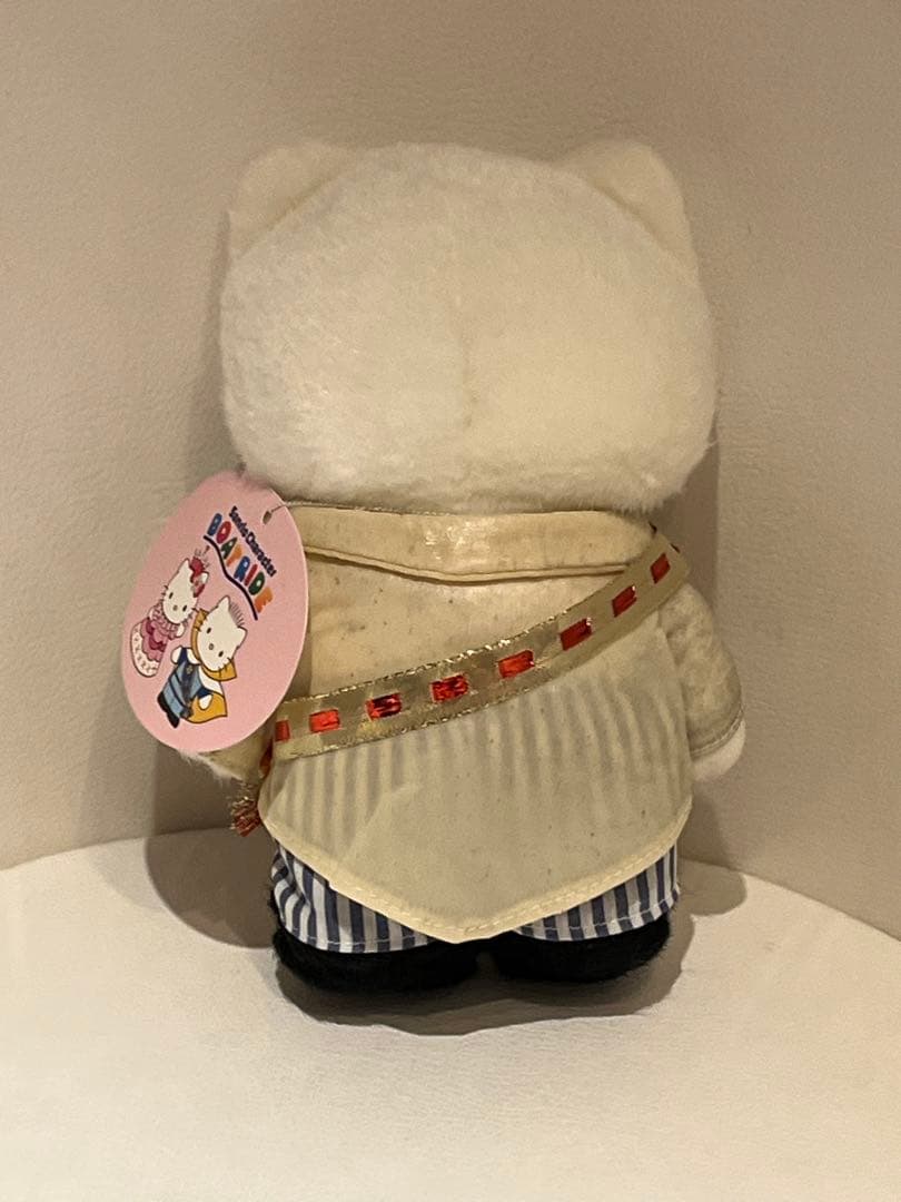 激レア　キティ パパ ぬいぐるみ　新品タグ付1999年サンリオピューロランド