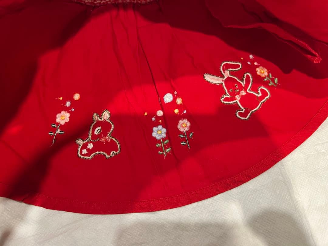 ミキハウス　チエコサク　スカート S100ー110cm