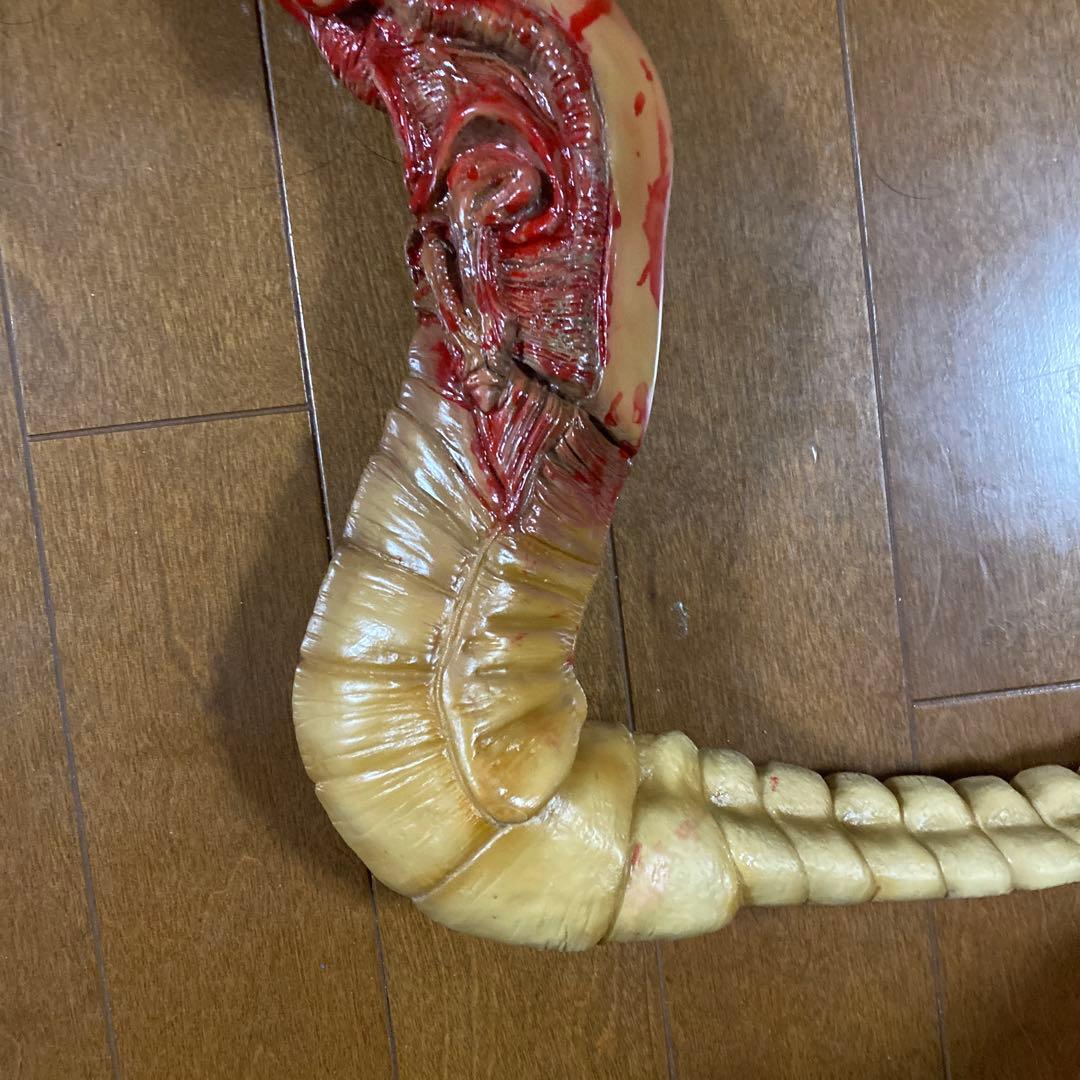 エイリアン★ソフビ★ガレージキット★チェストバスター★ツクダ★実物大1/1サイズ