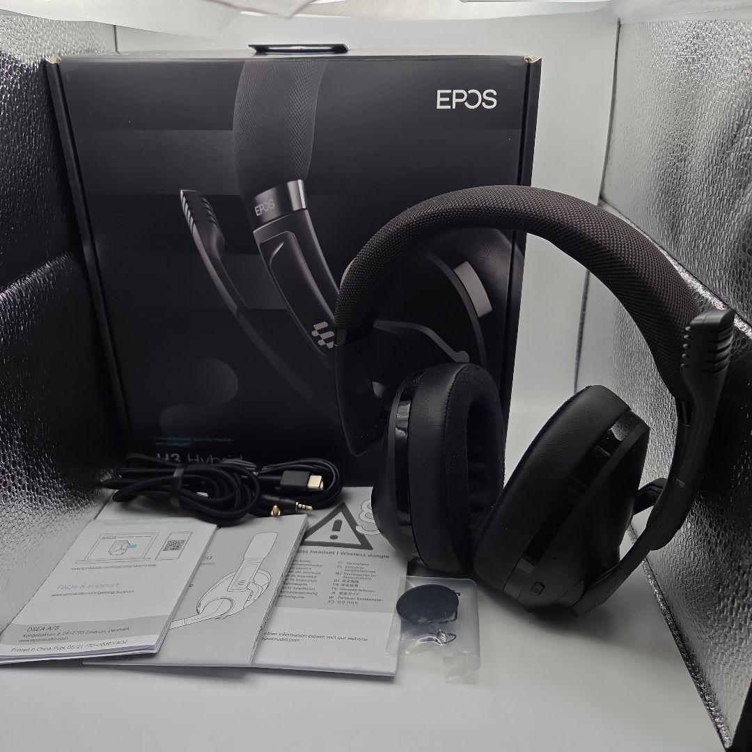 ゲーミングヘッドセット　EPOS H3 Hybrid　BLACK