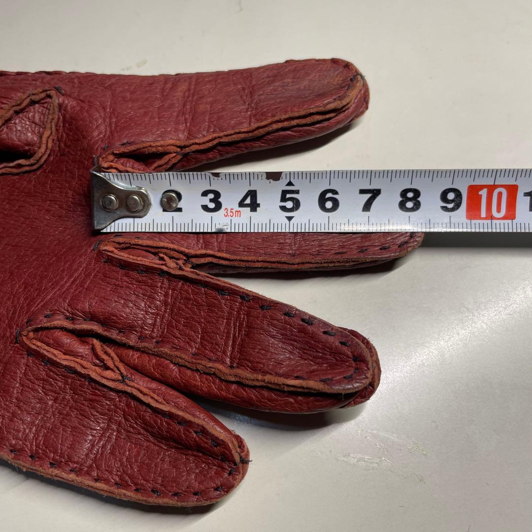 デンツ ペッカリー 7-1/2 ライニング無し　KIRSCHカラー（赤茶色）