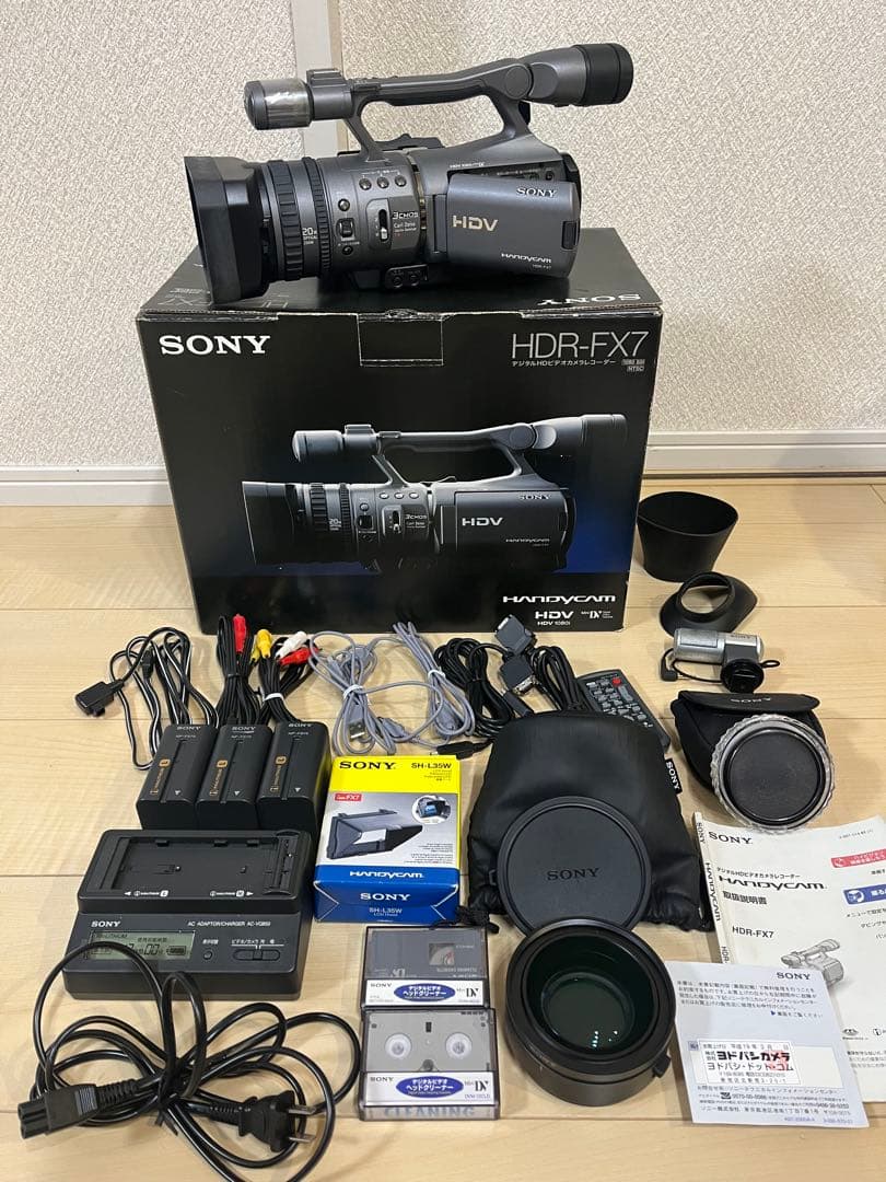 〈レア〉SONY HDR-FX7 ビデオカメラ 本体 完全セット