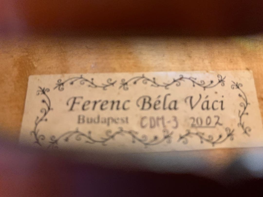 ハンガリー製　4/4 バイオリン　Ferenc Vaci Bela CDM-3