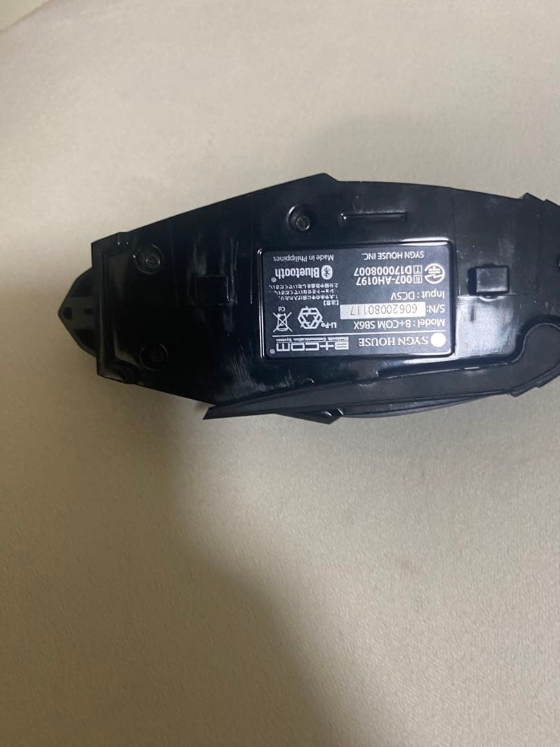 B+COM SB6X Bluetoothインカム　本体のみ