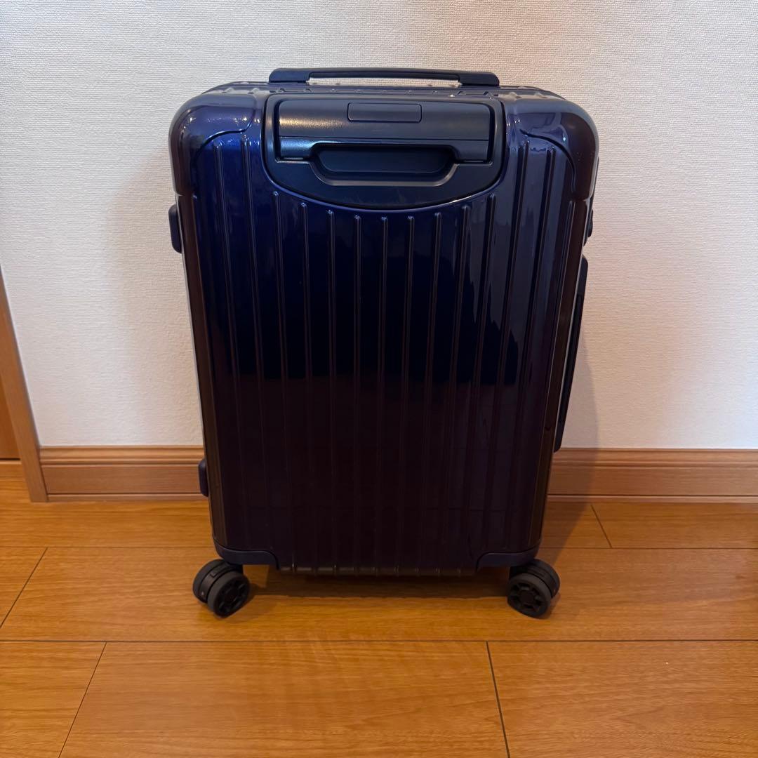リモワ RIMOWA エッセンシャル キャビンS グロスブルー 34L 4輪