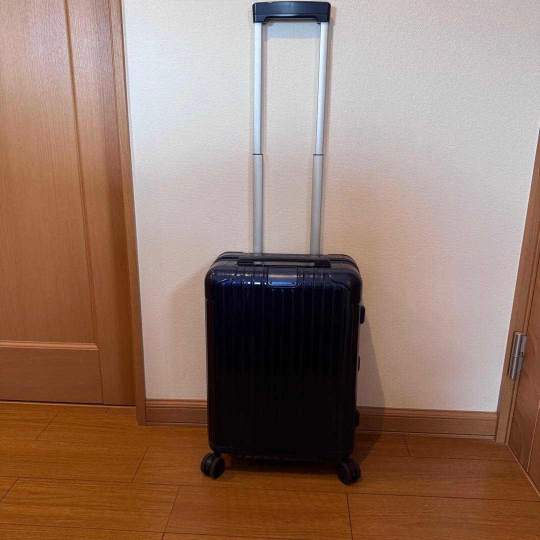 リモワ RIMOWA エッセンシャル キャビンS グロスブルー 34L 4輪