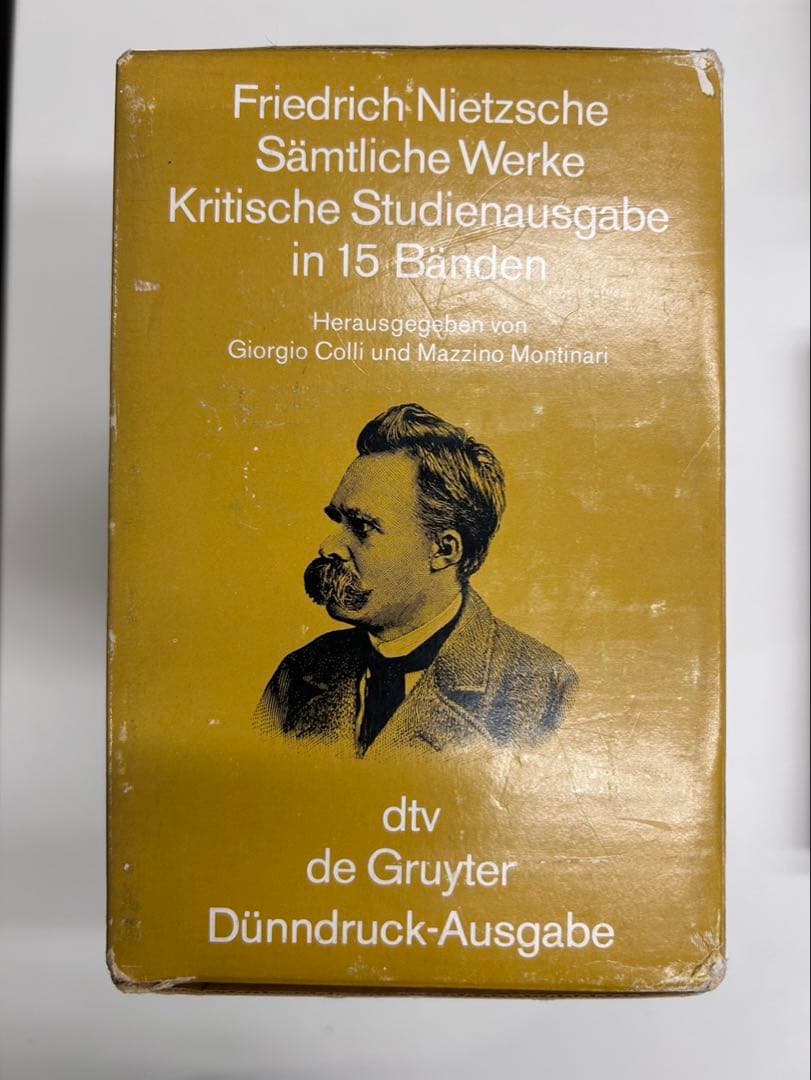 DTV「フリードリヒ・ニーチェ全集」全15冊揃セットドイツ語版/思想/古典文献/