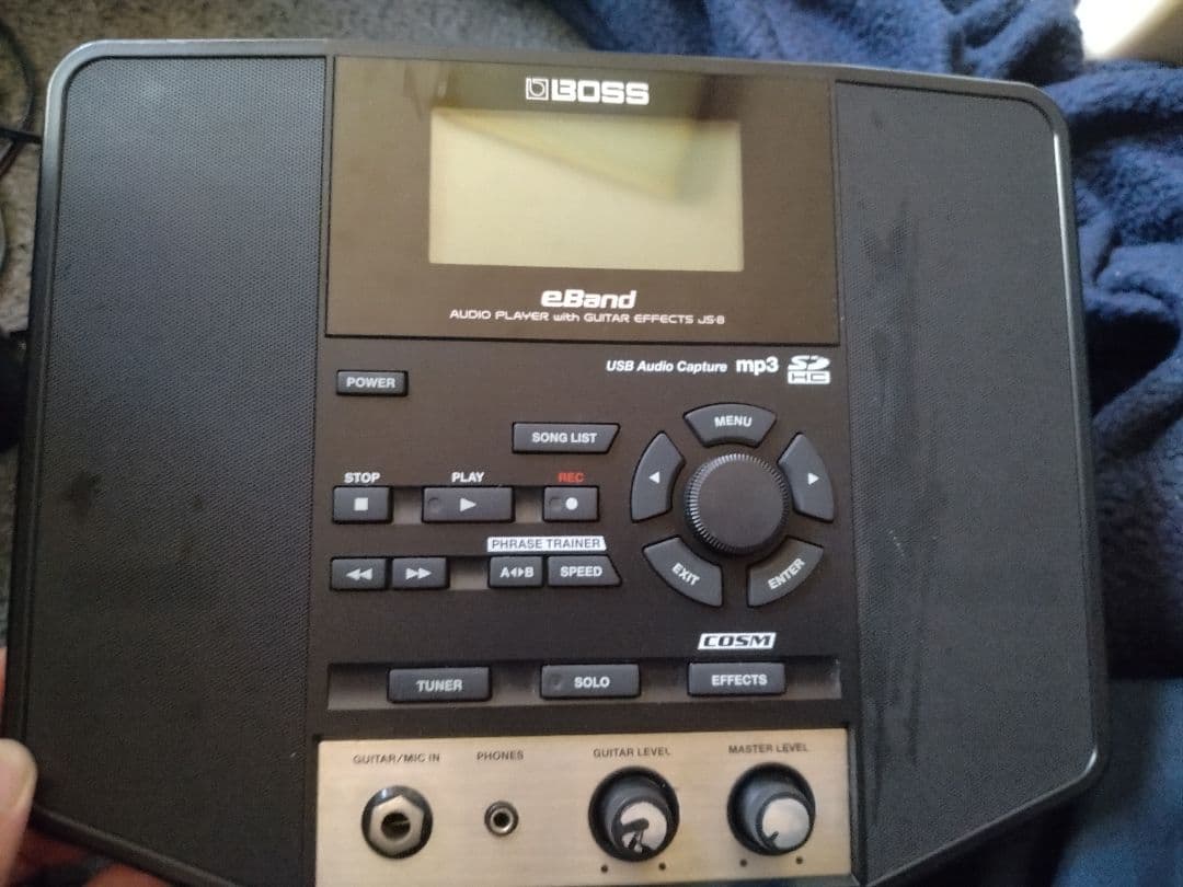 BOSS eBand JS-8 オーディオプレーヤー