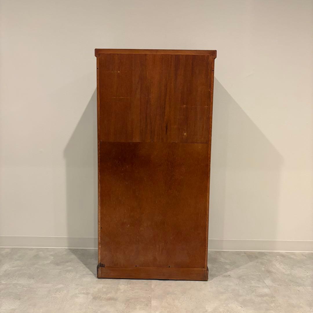 福島民芸　民芸家具　電話台　6段チェスト