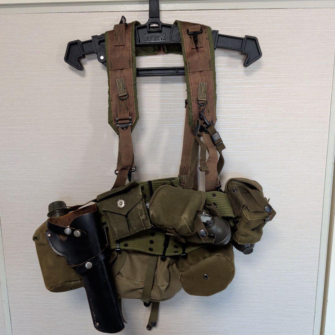 米軍　ナム戦装備一式　実物多数あり　サスペンダー　ポーチ等