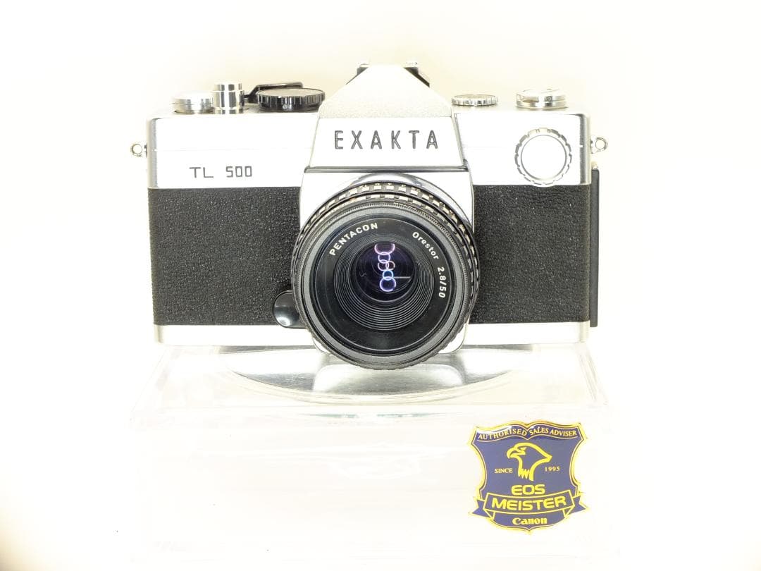 【実写確認整備品】EXAKTA TL500／Orestor50mmf2.8付