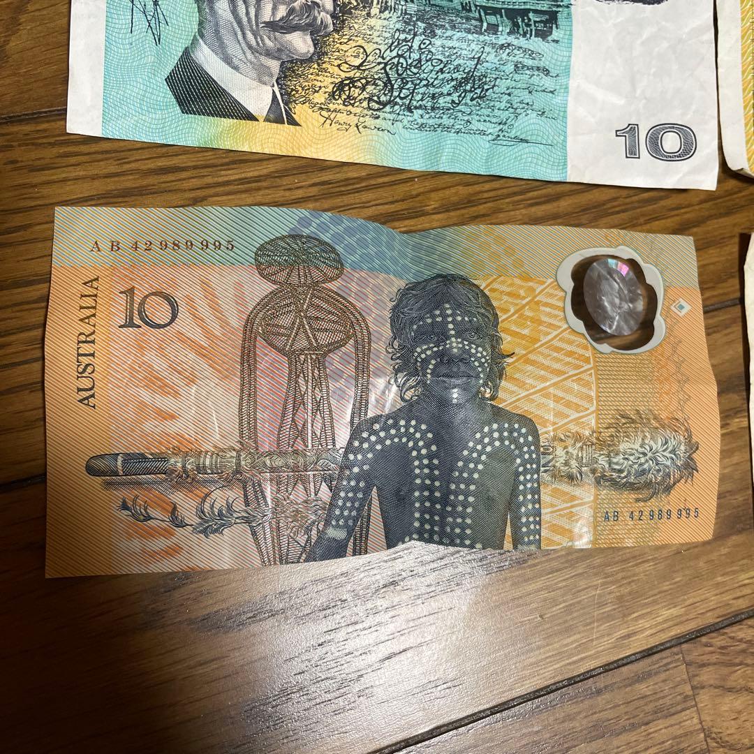 オーストラリア 旧紙幣 セット 5ドル 10ドル 20ドル 50ドル