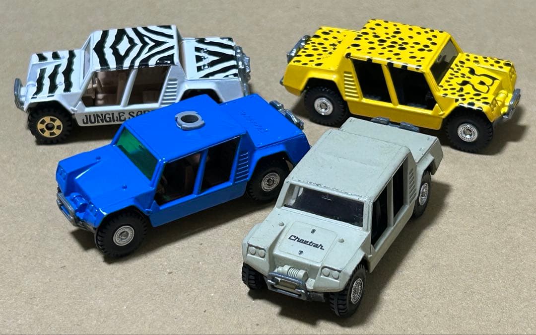 トミカ ランボルギーニ チータ 4台セット