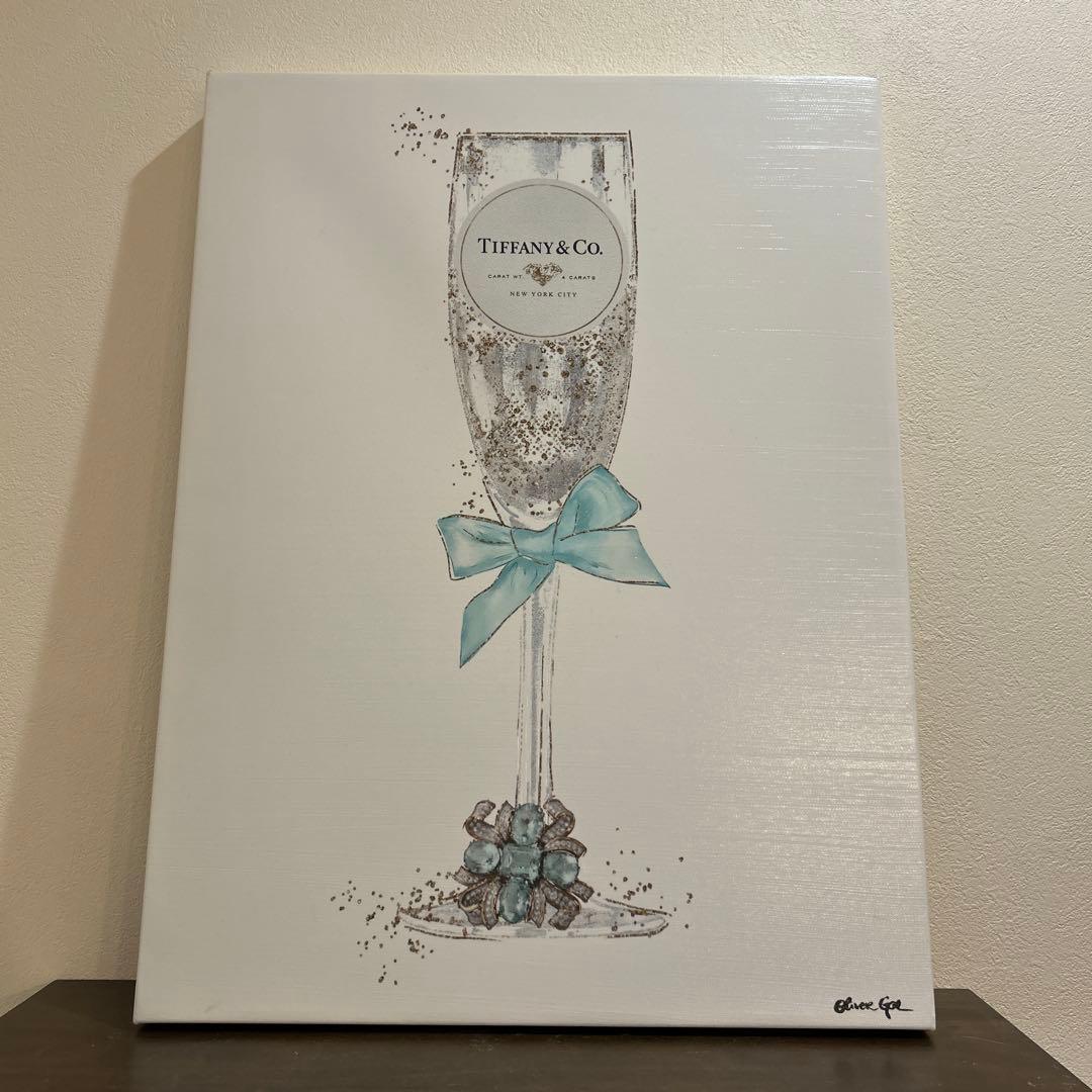 Tiffany & Co. シャンパングラス アート