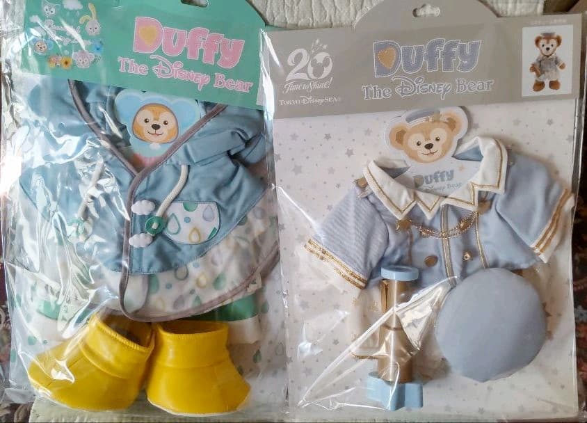 東京ディズニーシー ぬいぐるみコスチューム ダッフィー　2点セット