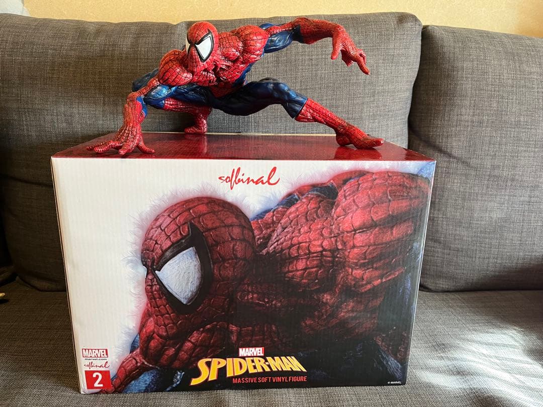 ソフビナル　スパイダーマン　千値練　marvel 岩倉圭二原型　フィギュア