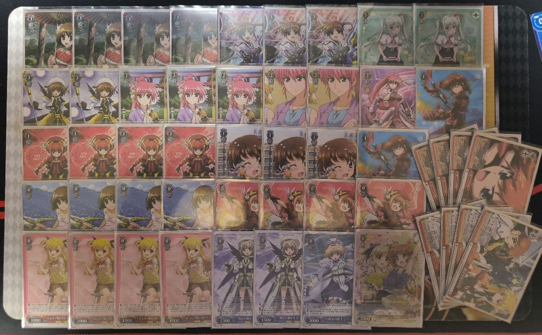 ヴァイスシュヴァルツ　リリカルなのは　8電源　デッキ