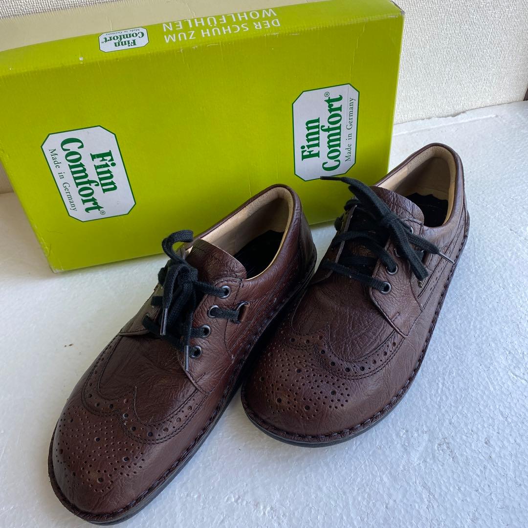 Finn Comfort ブラウン ドレスシューズ