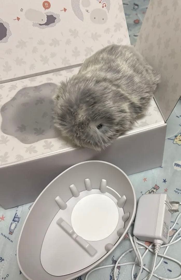 中古モフリン　シルバー　キャリーケース付き