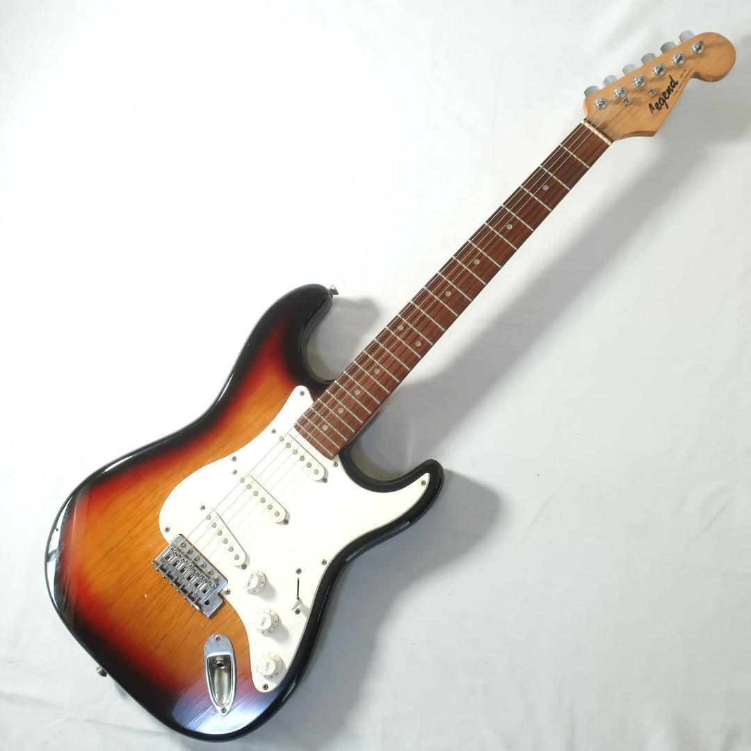 Legend LST-X ストラトキャスタータイプ エレキギター ブラウン