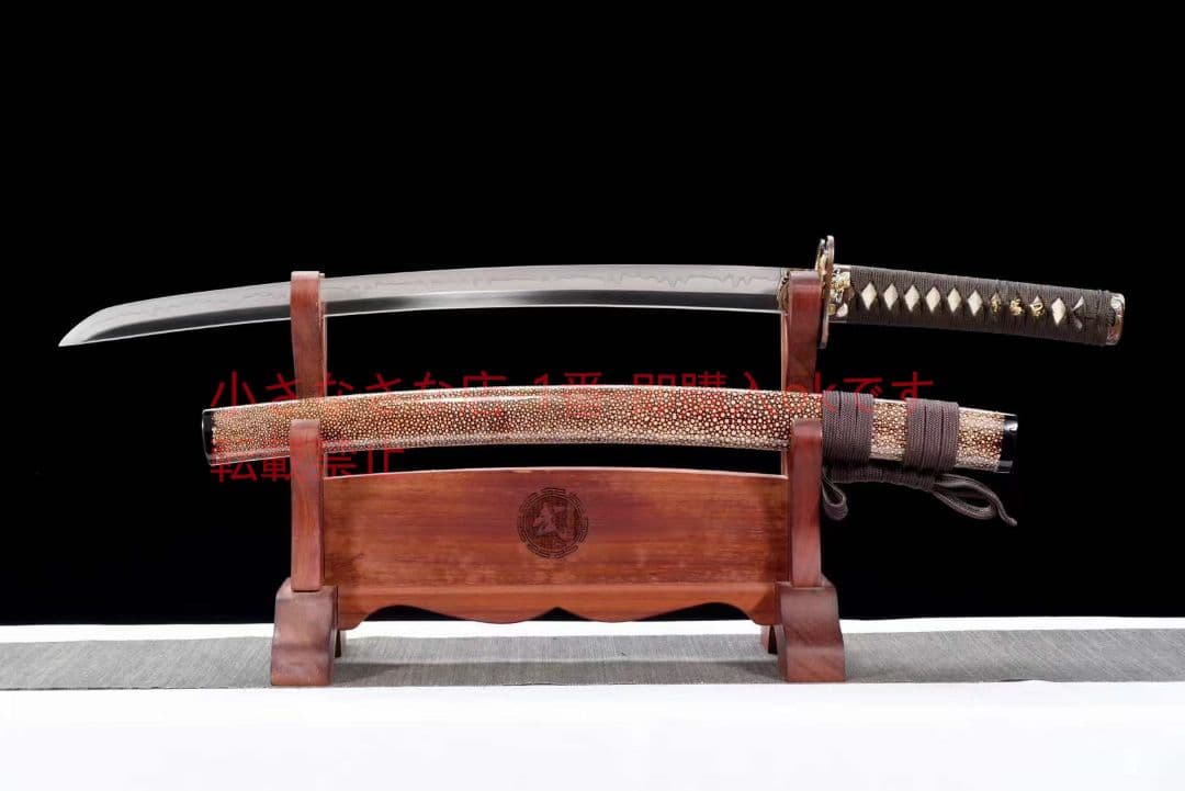 20寸T 10焼刃三色研磨『遊龍踏雪』武具　刀装具　日本刀　模造刀 居合刀