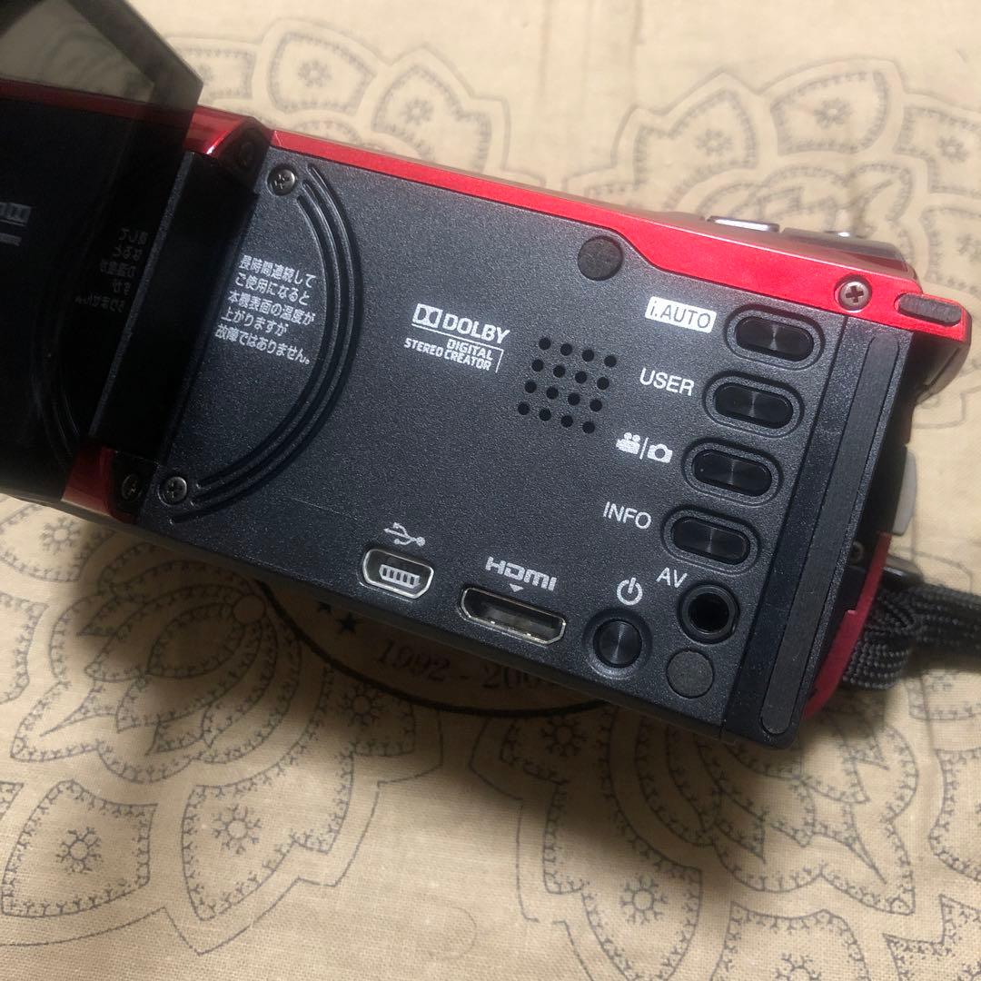美品 JVC Everio GZ-HM33 バッテリー2個付 ビデオカメラ 完品
