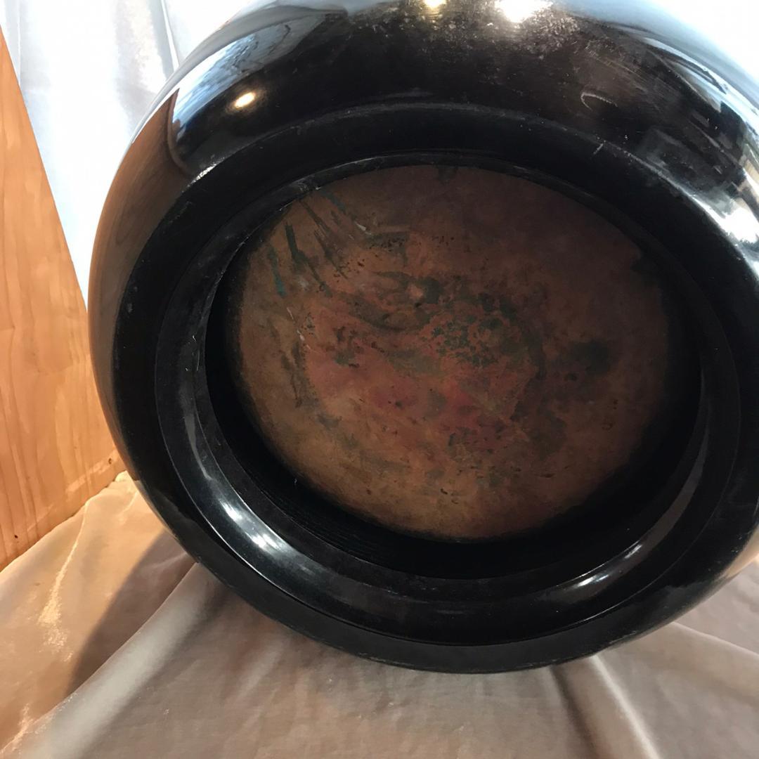 お雛様の手あぶり　火鉢　金蒔絵　高蒔絵　節句向き　かぶと大根蒔絵