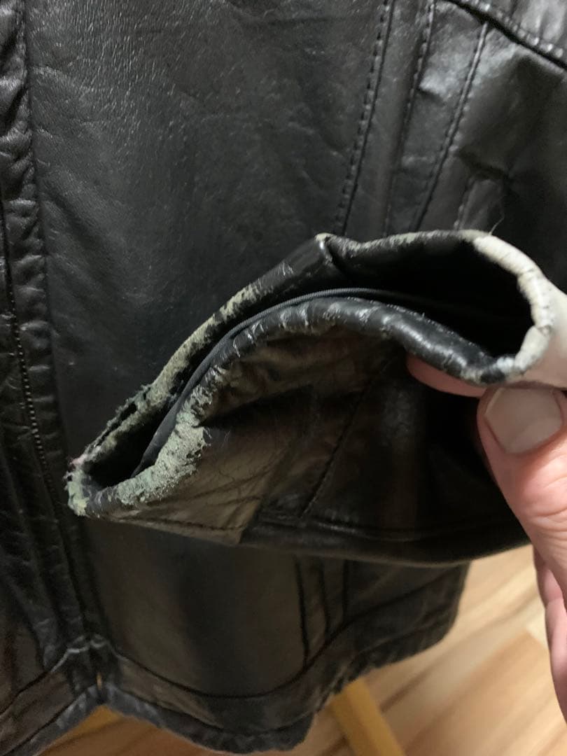 【ジェフリービースモール】ライダースレザージャケット　超希少品