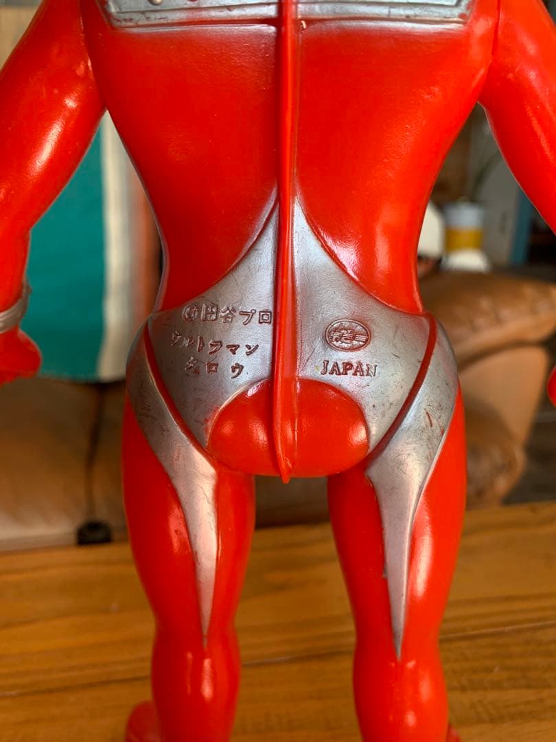 ポピーグレートザウルス　ウルトラマンタロウ　当時物ソフビ