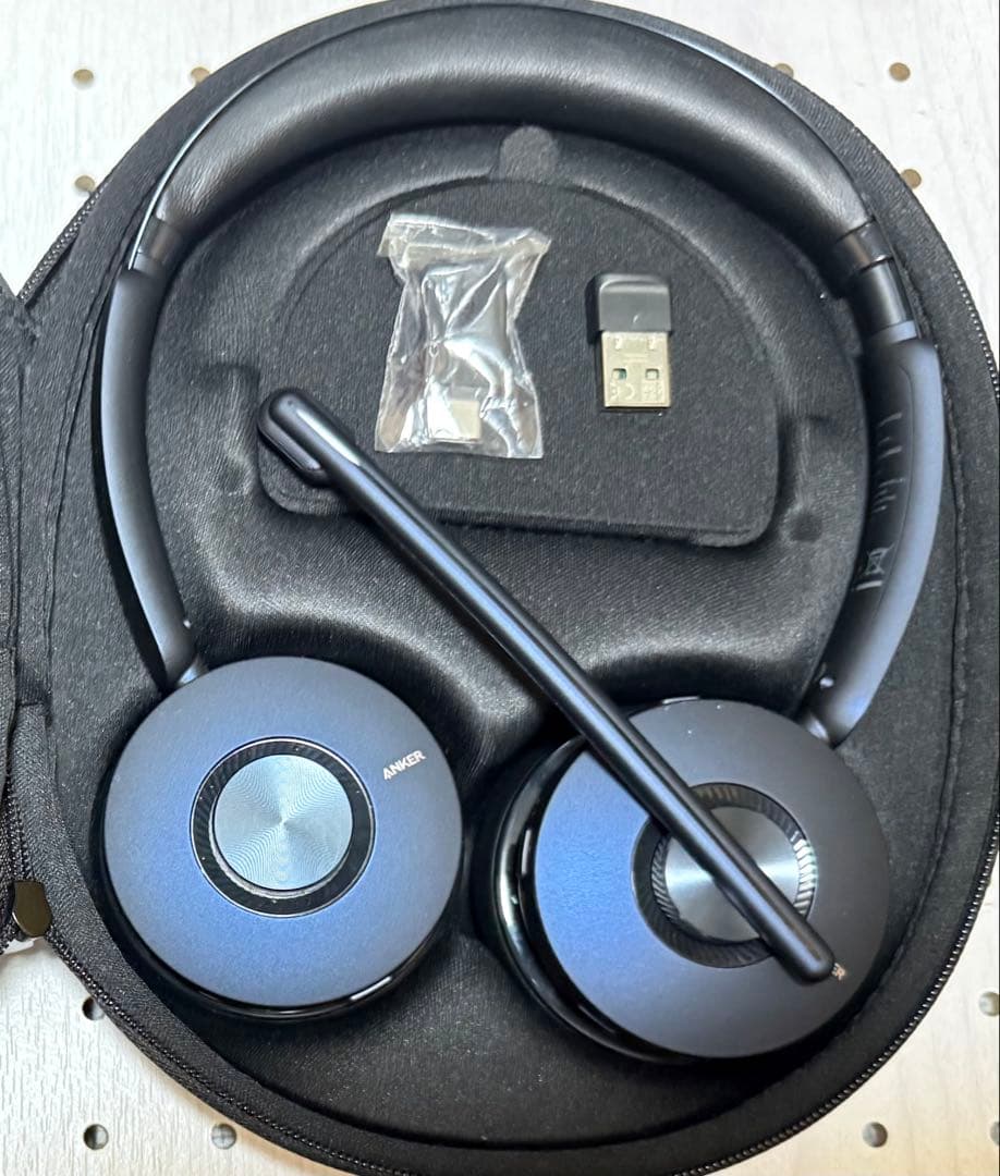 【ほぼ未使用】ワイヤレスヘッドセットAnker PowerConf H700